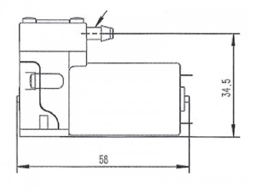 LP3-Small-Diaphragm-Liquid-Pump-LP-3E-LP-3E-BL-Drawing-View1