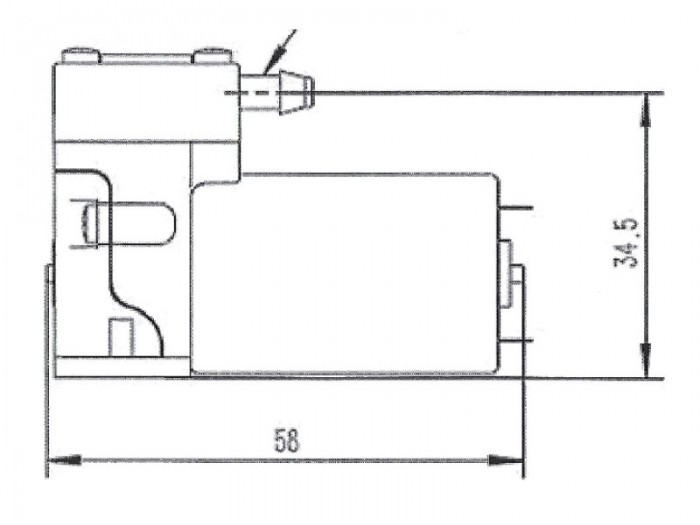 LP3-Small-Diaphragm-Liquid-Pump-LP-3E-LP-3E-BL-Drawing-View1