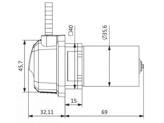 Peristaltic-Pump-PP-3-BL-Drawing-View2